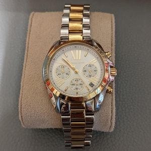 Michael Kors Chrono Silver/Gold Women's Watch